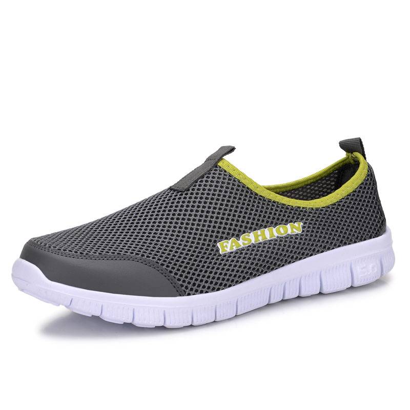 Men’s Summer Comfortable Breathable Sneakers Shoes Women Sports Wear cb5feb1b7314637725a2e7: Blue|Dark Grey|Gray