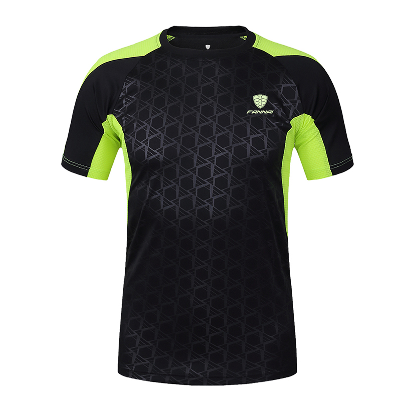 Men’s Quick Drying Sport T-Shirt Men Sports Wear Tops & T-Shirts cb5feb1b7314637725a2e7: Black|Green|Navy|Orange|Yellow