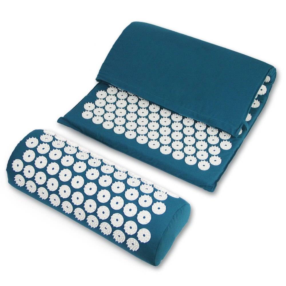 Yoga Acupuncture Cushion and Mat Set Mats Yoga Supplies cb5feb1b7314637725a2e7: Black|Blue|Green|Purple