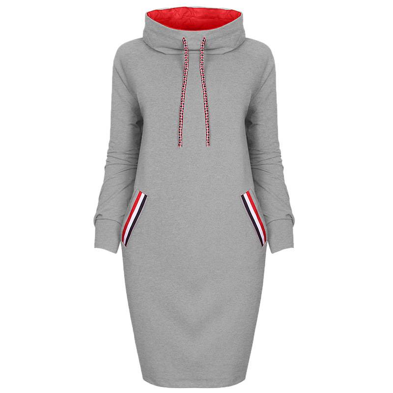 Women’s Sport Style Striped Trim Dress Sports Dresses Women Sports Wear cb5feb1b7314637725a2e7: Black|Blue|Gray|Navy|Pink|Red