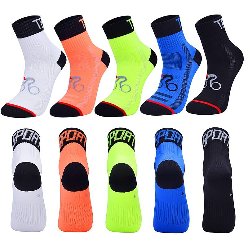 Unisex Solid Color Breathing Cycling Socks Fitness Accessories Socks cb5feb1b7314637725a2e7: Black|Blue|Green|Orange|Reflective Black|Reflective Blue|Reflective Green|Reflective Orange|Reflective White|White