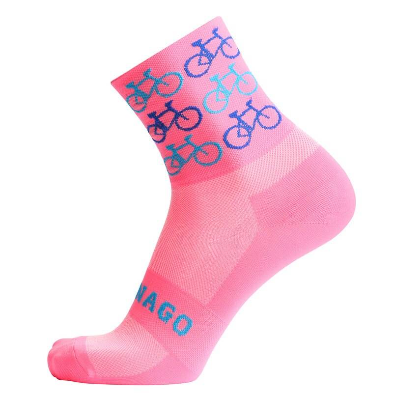 Bicycle Printed Unisex Cycling Sports Socks
