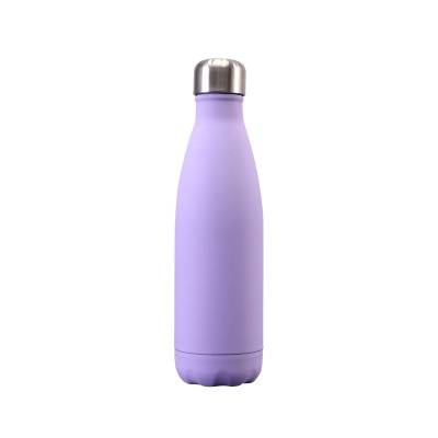 Solid Color Stainless Steel Water Bottle Bottles & Shakers Fitness Accessories cb5feb1b7314637725a2e7: Blue|Champagne|Green|Pink|Purple