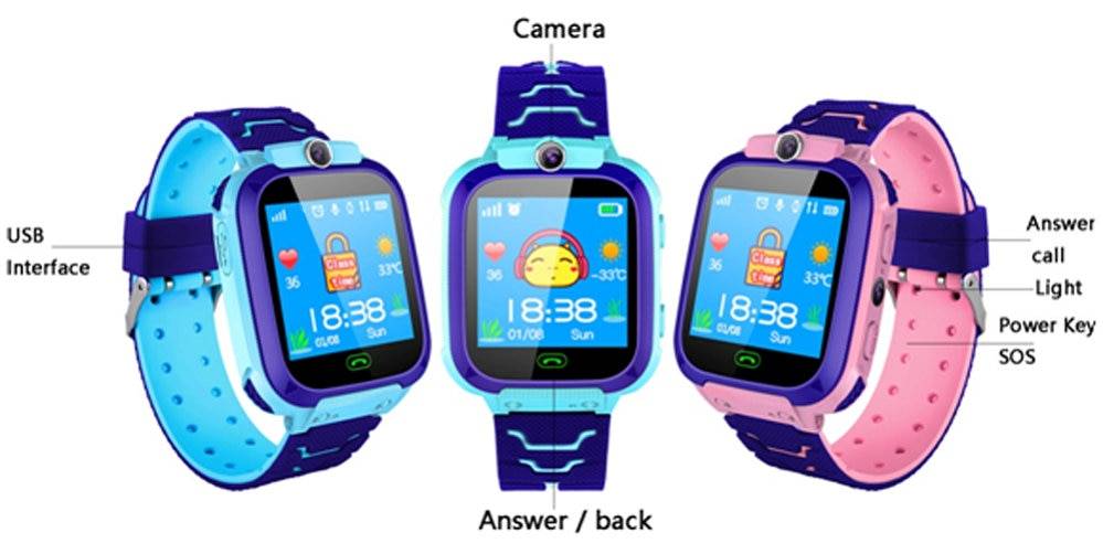 Kid's Waterproof Anti-lost Smart Watch