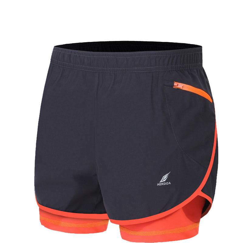 Men’s Sport Running Shorts Men Sports Wear Shorts cb5feb1b7314637725a2e7: Black / Green|Gray/Green|Gray/Orange