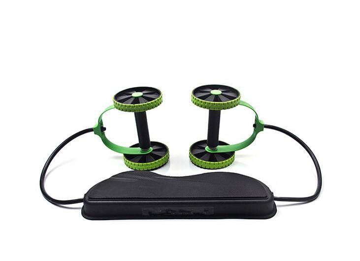 Multifunctional Sport Roller Wheel With Mat Ab Rollers Sports Equipment