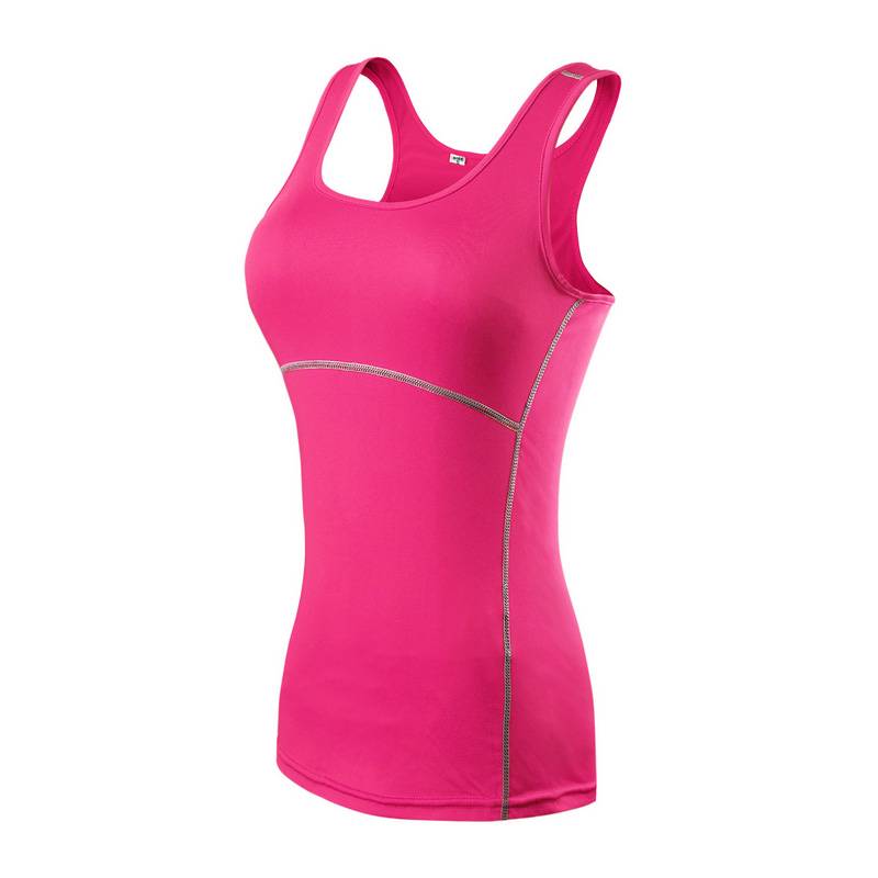 Sports Elastic Breathable Women’s Tank Top Tops & T-Shirts Women Sports Wear cb5feb1b7314637725a2e7: Black|Blue|Gray|Green|Pink|Red|White
