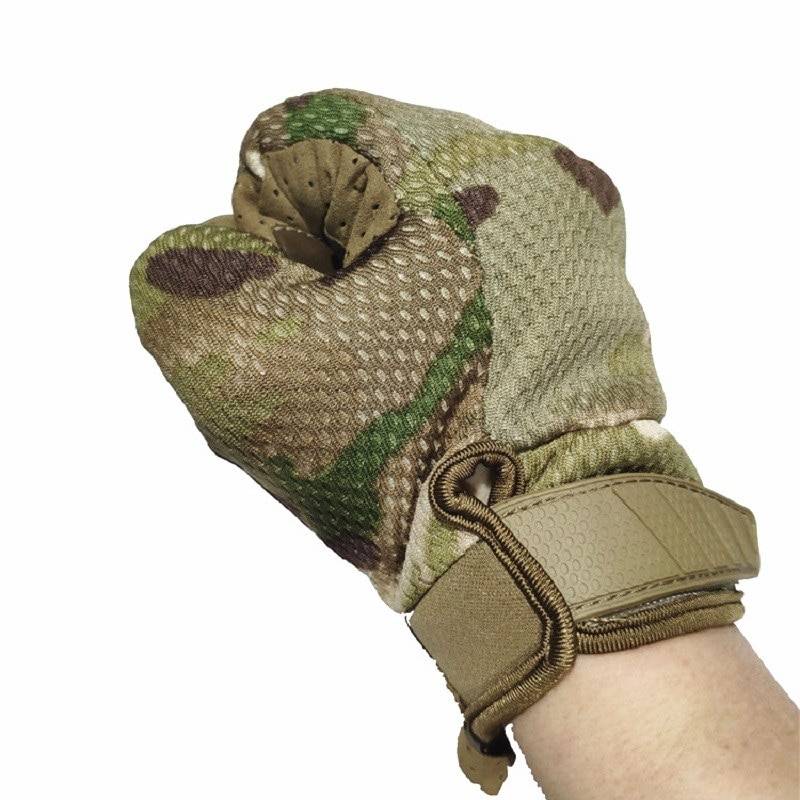 Men’s Camouflage Full Finger Cycling Gloves Fitness Accessories Gloves cb5feb1b7314637725a2e7: Black|Camo|CP Camo|Green|Jungle Camo|Khaki