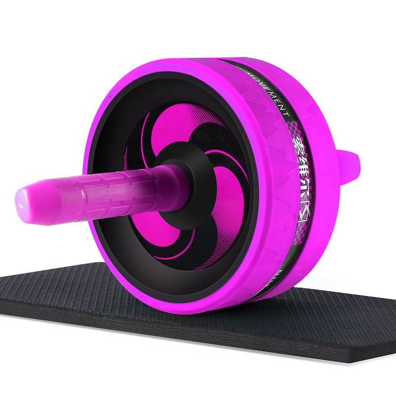 Fitness Abdominal Exercise Wheel Ab Rollers Sports Equipment cb5feb1b7314637725a2e7: Blue|Pink|Purple|Red