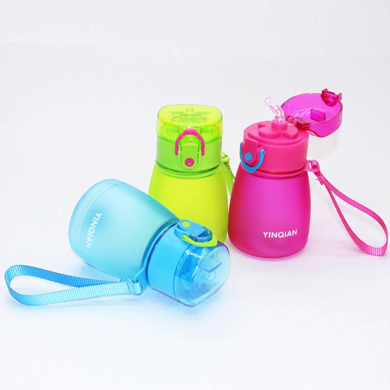 Plastic Small Water Bottle with Rope Bottles & Shakers Fitness Accessories 3b8f7696879f77dfc8c74a: 320 ml / 10.8 oz