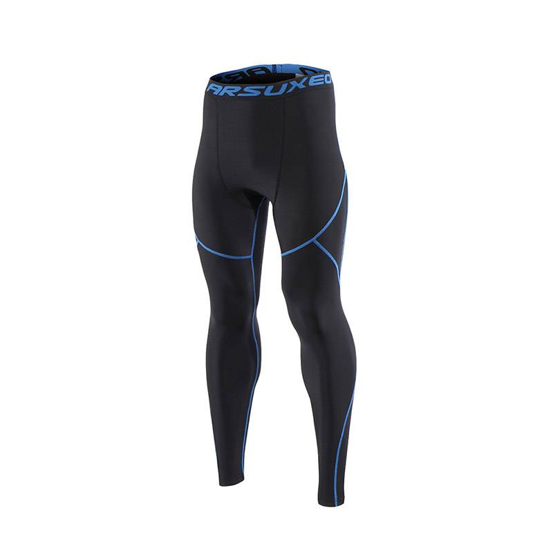 Men’s Winter Thermal Warm Compression Pants Men Sports Wear Pants & Leggings cb5feb1b7314637725a2e7: Black / Gray|Black / Green|Black Blue