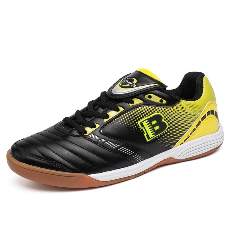 Comfortable Light Men’s Football Shoes Men Sports Wear Shoes cb5feb1b7314637725a2e7: Black / Orange|Black / Yellow|Black Blue